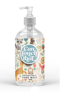 Antibacterial Hand Wash 500 ml GORGEOUS DESIGNS to KEEP & REFILL Then just pick your Fragrance !!! - Label - Forest Day Animals