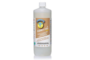 Clean n Kill Natural CONCENTRATED SANITISER Is Certified Hospital Grade Sanitiser / cleaner & Meets the requirements under the Australian Food Safety Standards - 1 Ltr bottle
