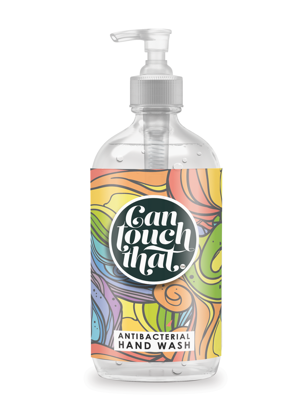 Antibacterial Hand Wash 500 ml GORGEOUS DESIGNS to KEEP & REFILL Then just pick your Fragrance !!! - Label - Groovy Days