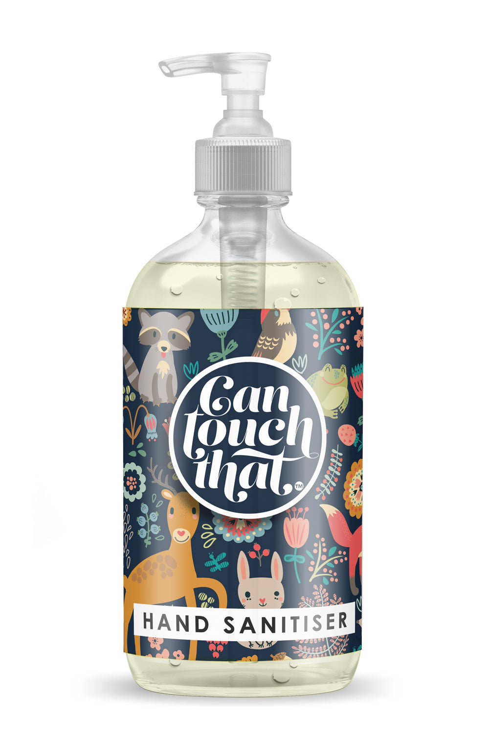 Hand Sanitiser 500 ml GORGEOUS DESIGNS to KEEP & REFILL Then just pick your Fragrance !!! Label - Forest Nights