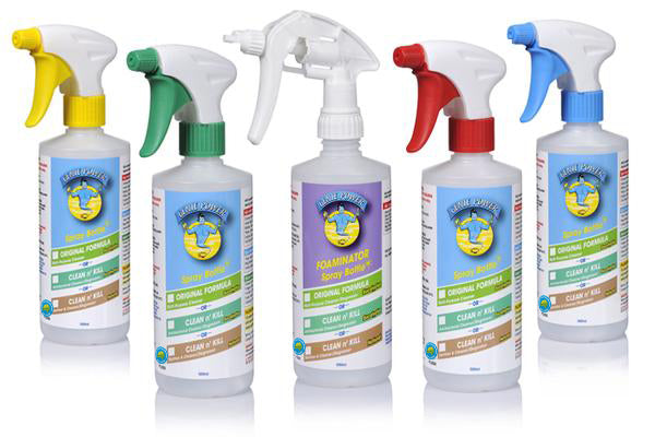 Spray Bottle Set + Foam - FOR Original & The Clean n' Kill Range